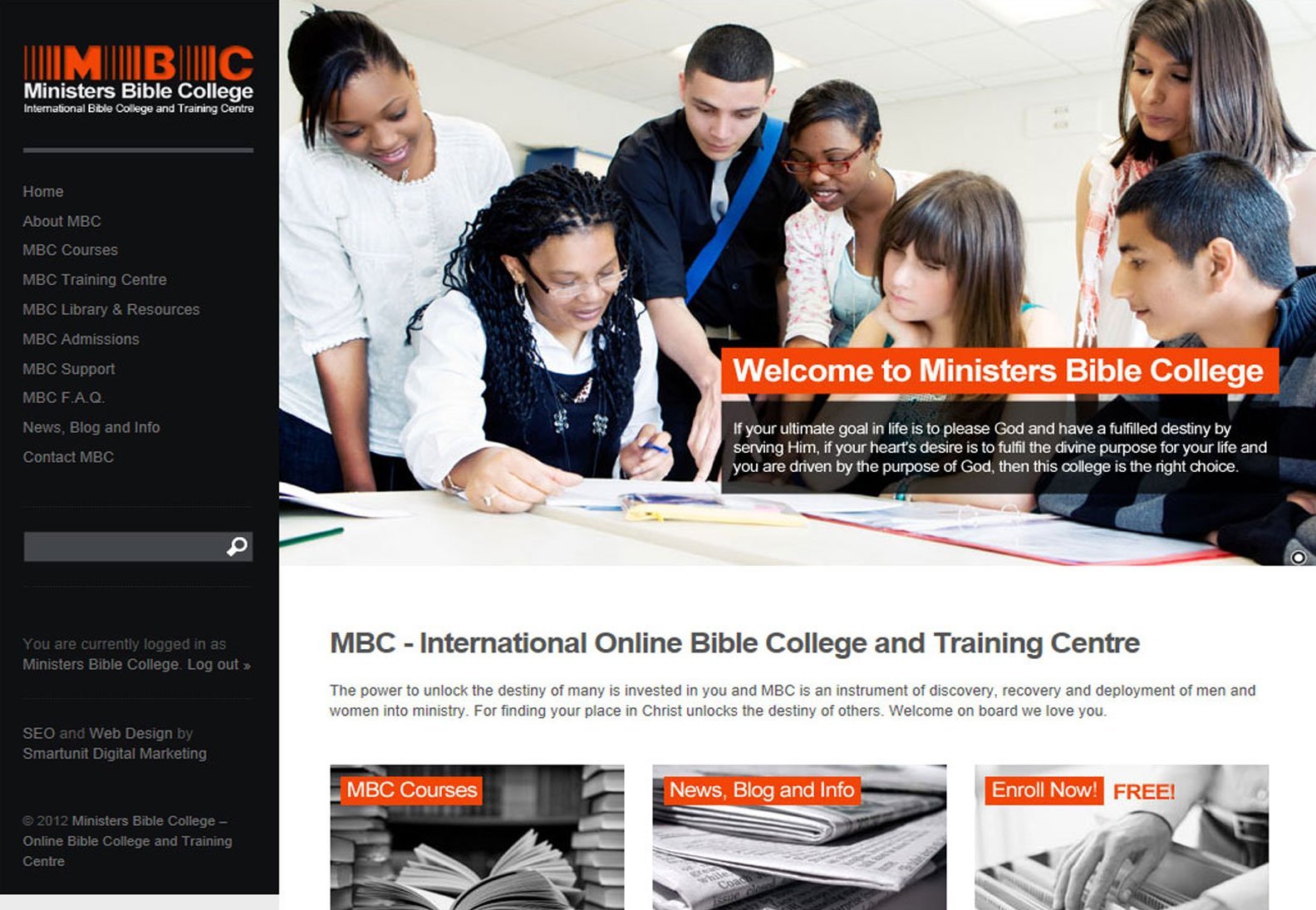 Education online enrolment project