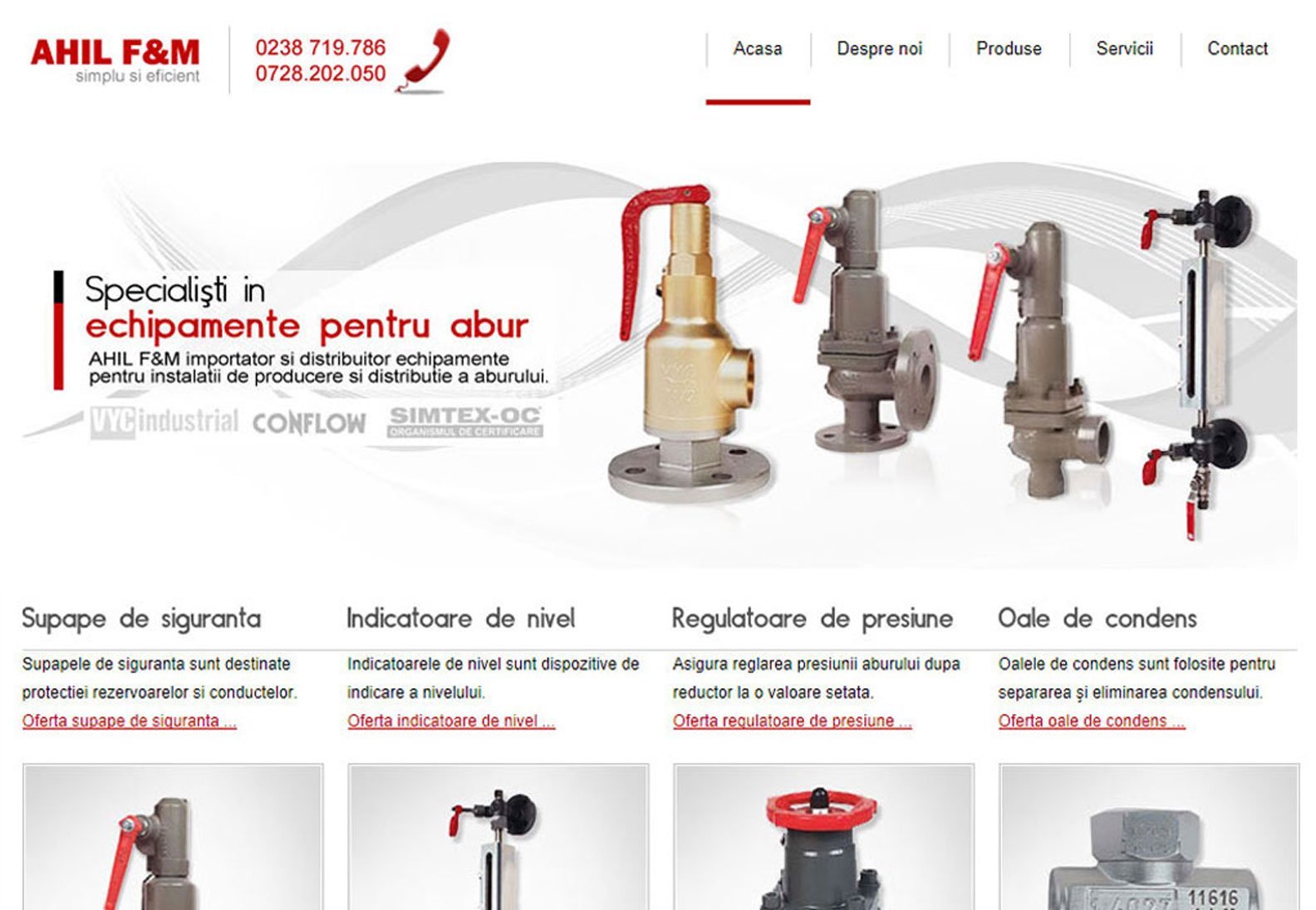 Industrial manufacturing digital presence project
