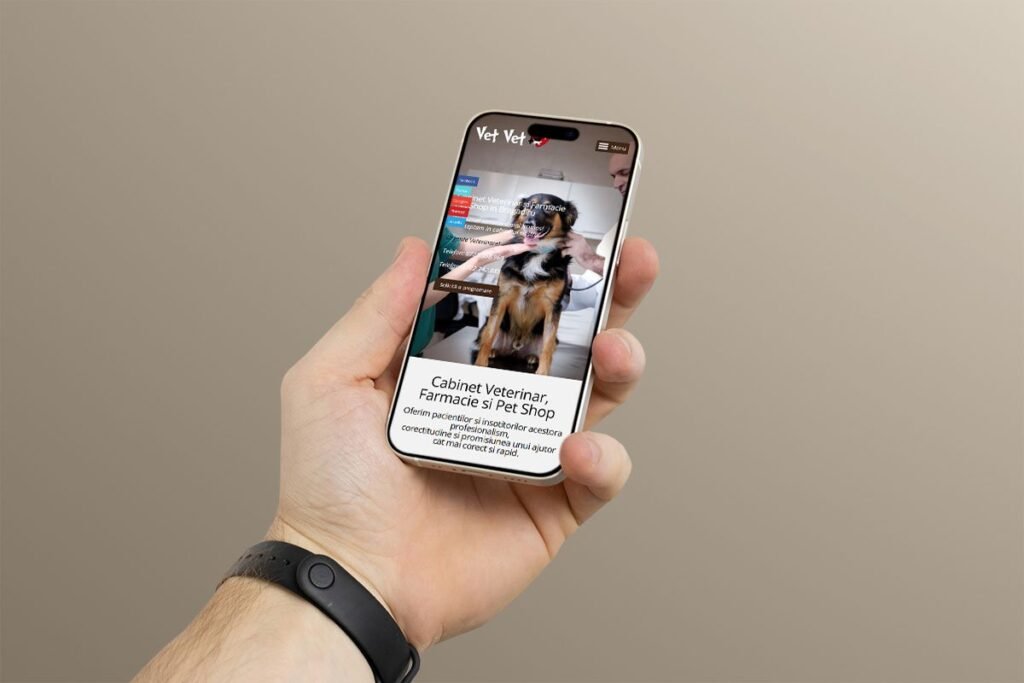 Vet Vet Veterinary Clinic & Pet Shop Digital Platform
