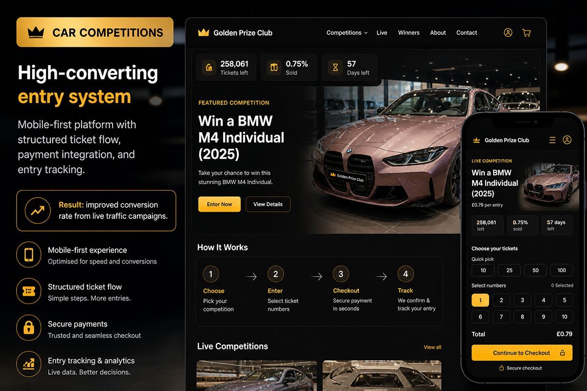 Golden Prize Digital online competition platform