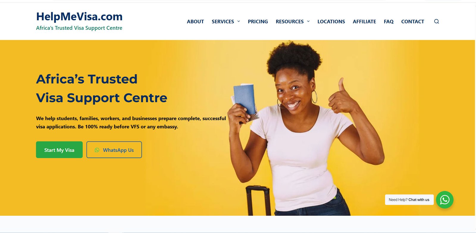 Immigration services digital platform